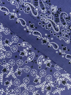 Foulard en coton - Bleu — photo 2