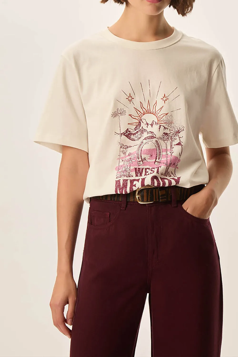 Tee-shirt Jessy Ecru