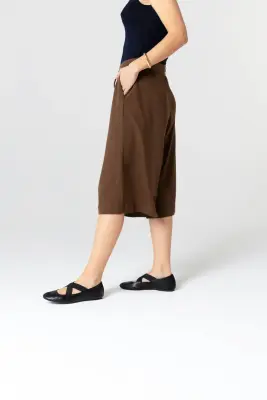 Short en coton et lin — photo 3