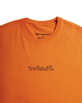 Thai Script Tee Rust — photo 2