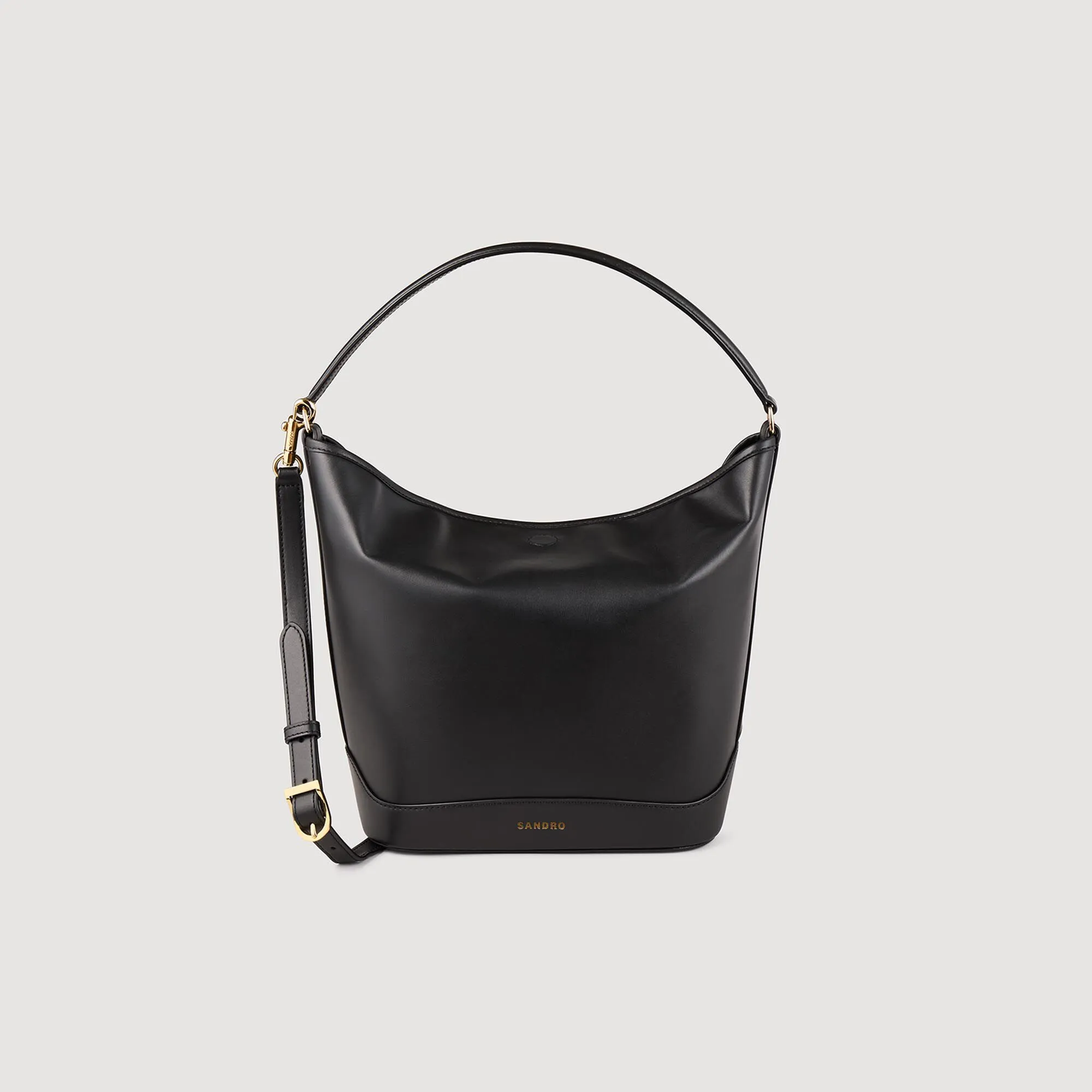Sac seau en cuir