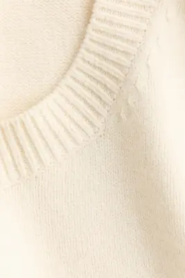 Pull court - Crème — photo 3