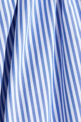 Robe dos nu avec cordons de serrage - Bleu/rayé — photo 3