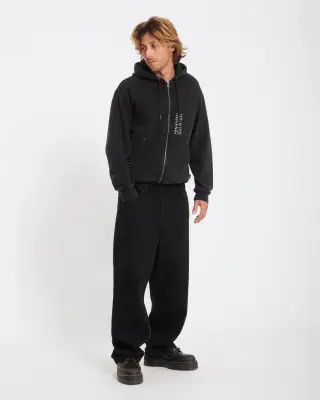 Sweatshirt Volcom studder zip – Black — photo 4