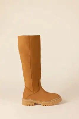 Bottes Papaye camel — photo 5