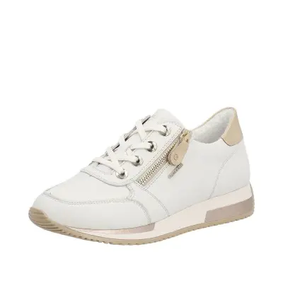Baskets Remonte D0H11-81 Blanches - Cuir Grande Pointure Femme — photo 1
