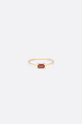 BAGUE ALBA - Or jaune 18 carats — photo 4