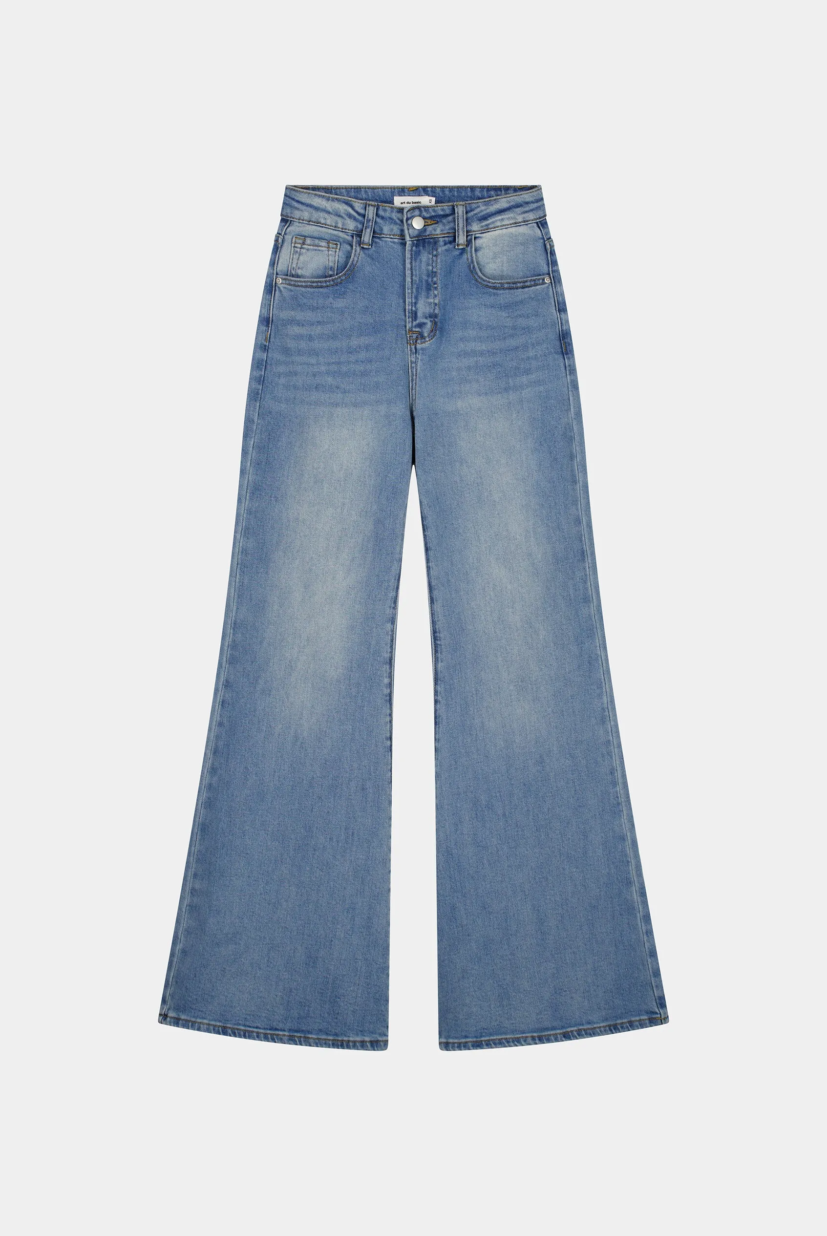 JEANS FLARE - DENIM CLAIR