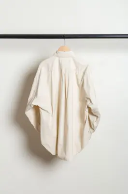 Everyday Shirts – GIORGIA 77DT1927 – BEIGE UNITO TINTO CAPO / GAR.DYED BEIGE PLAIN — photo 4