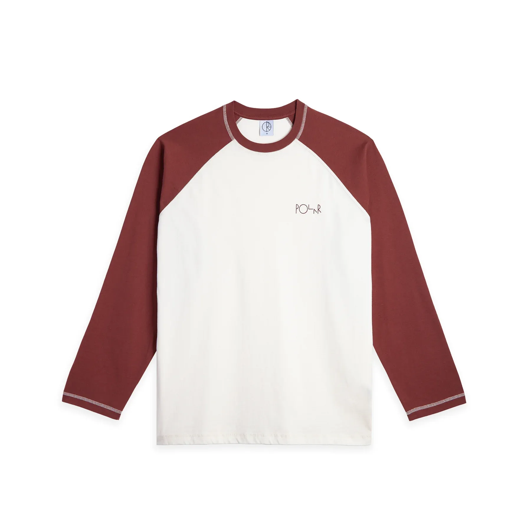 T-shirt Polar stevie ls – ivory/wine