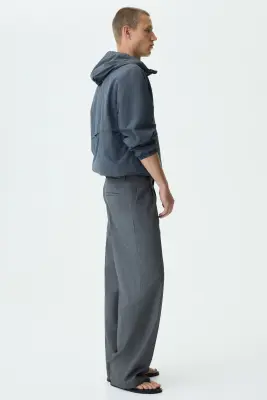 Pantalon chic Loose Fit - Gris — photo 2