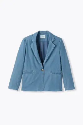 Veste de tailleur en jean — photo 1