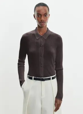 Chemise en laine mérinos