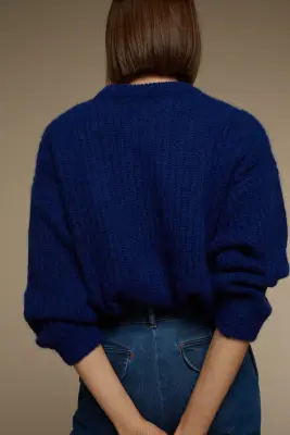 PULL GINETTE ÉCRU CHINÉ — photo 5