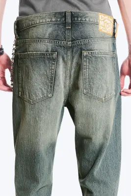 Jean bootcut regular taille basse Boo Bootleg - Hazy Blue - Bleu moyen — photo 4