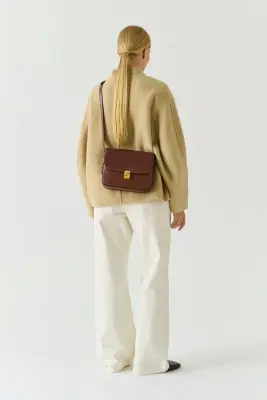 SAC BELLISSIMA MAXI COGNAC LÉZARD — photo 3