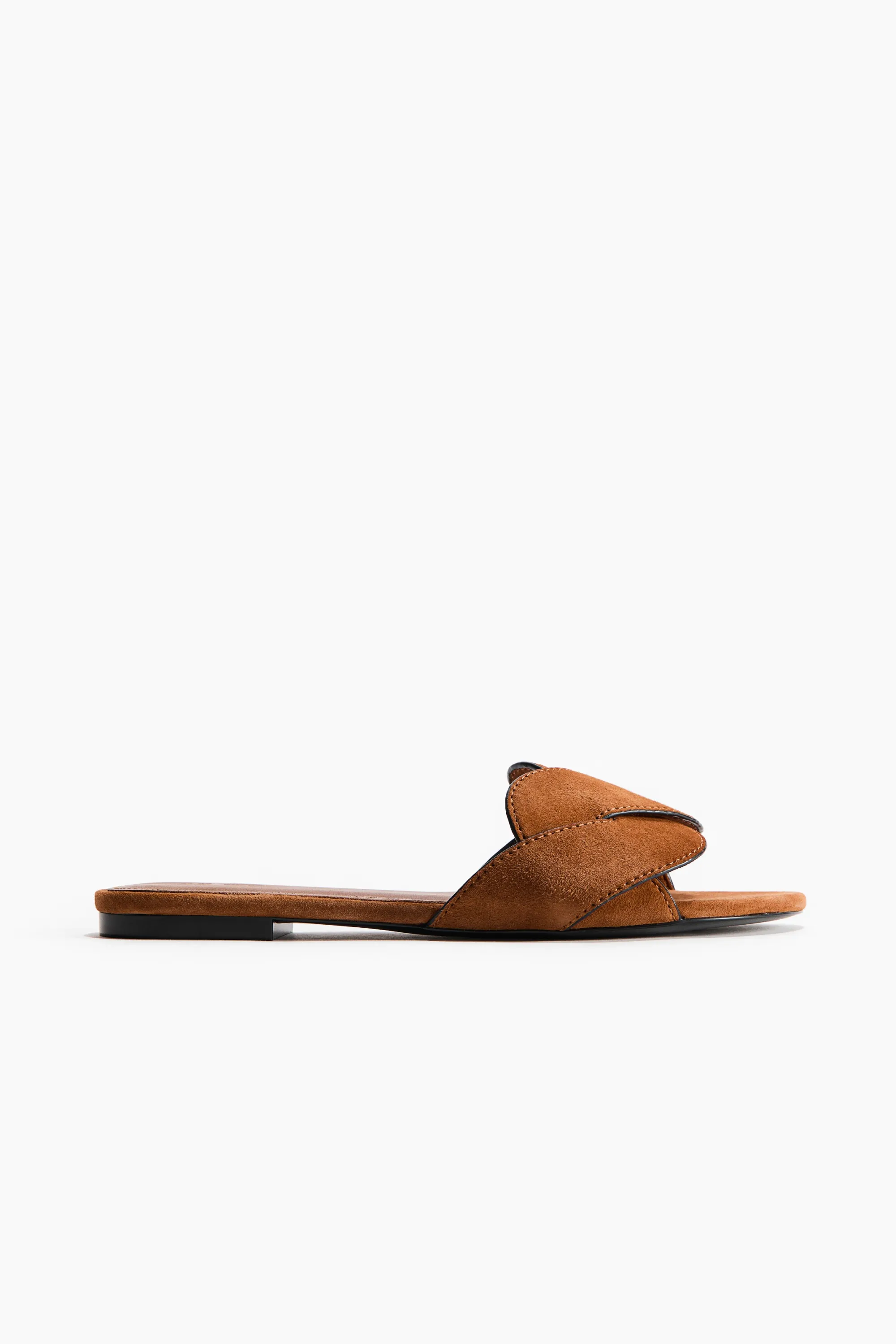 Sandales en cuir - Marron