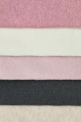 Lot de 10 paires de chaussettes invisibles - Rose ancien/gris foncé — photo 2