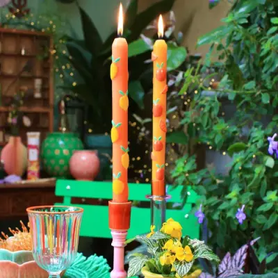 Set de 2 Bougies Citrons — photo 2