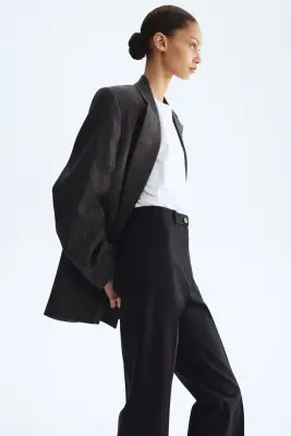 Pantalon bootcut - Noir — photo 3