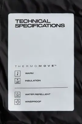 Veste Hybrid matelassée ThermoMove™ - Noir — photo 5