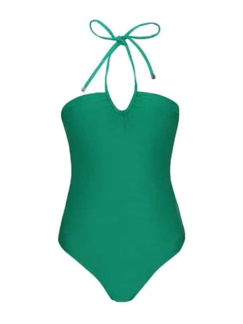 Maillot de bain une pièce HONOLULU vert émeraude NEUF Px boutique 211€ Taille 34 / XS