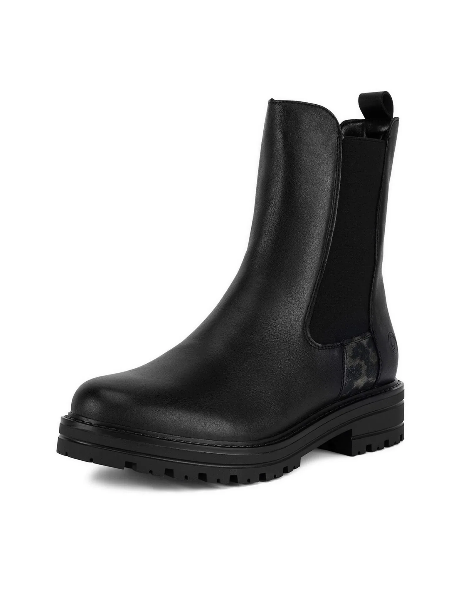 Bottines Remonte D2286-03 Noires - Lacets Grande Pointure Femme