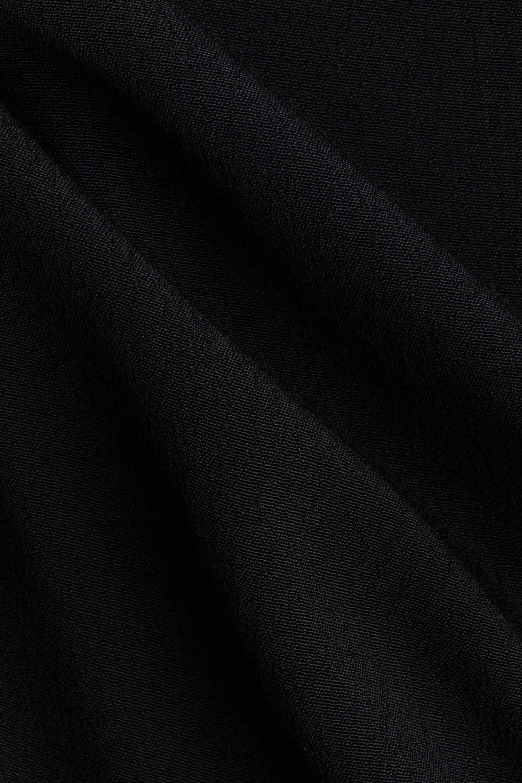 Jupe midi asymétrique - Noir