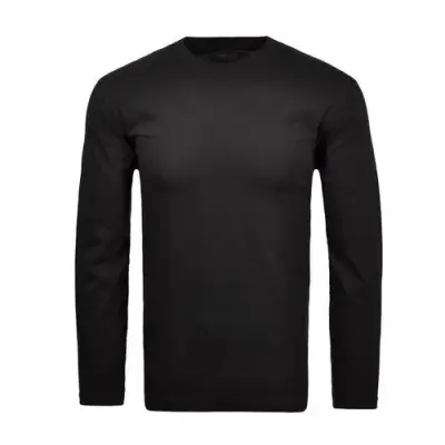 RAGMAN TEE SHIRT MANCHES LONGUES GRANDE LONGUEUR Noir — photo 1