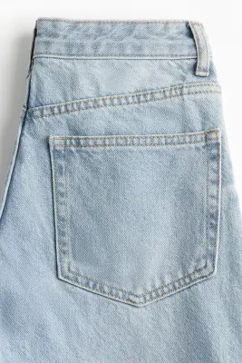 Jean large - Bleu denim clair — photo 1