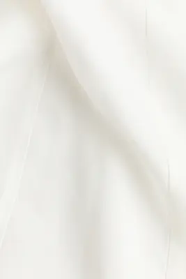Robe à bretelles fines en lin mélangé - Blanc — photo 5