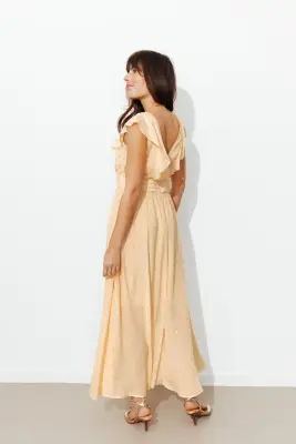 Robe longue irisée Femme — photo 4