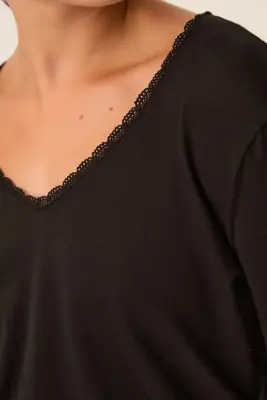 Tee Shirt Izolene Noir — photo 4