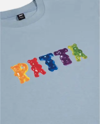 Gummi T-Shirt Dusty Blue — photo 4