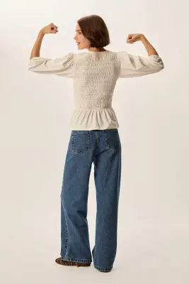 Tee-shirt Hanaelle Ecru — photo 5