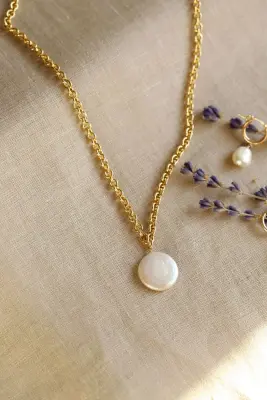 Clair de Lune Pearl Necklace — photo 4