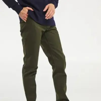 Chino vert foncé Léon — photo 1