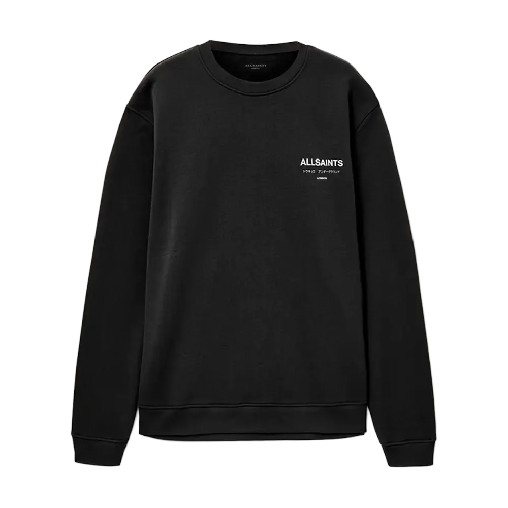 ALLSAINTS Underground Relaxed Fit Crew Neck Sweatshirt