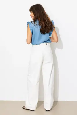Blouse en lyocell Femme — photo 4