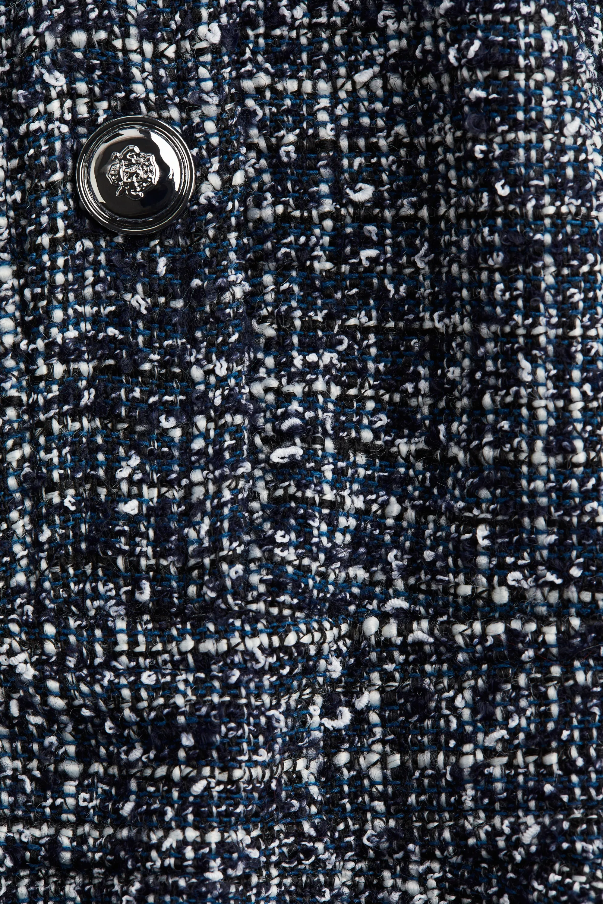 Robe en bouclette - Bleu foncé
