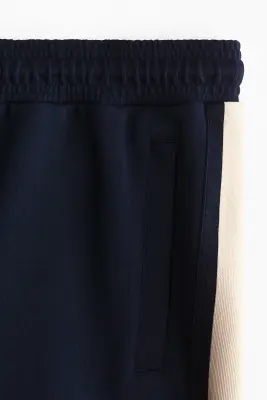 Pantalon de survêtement Regular Fit DryMove™ - Bleu marine/crème — photo 5