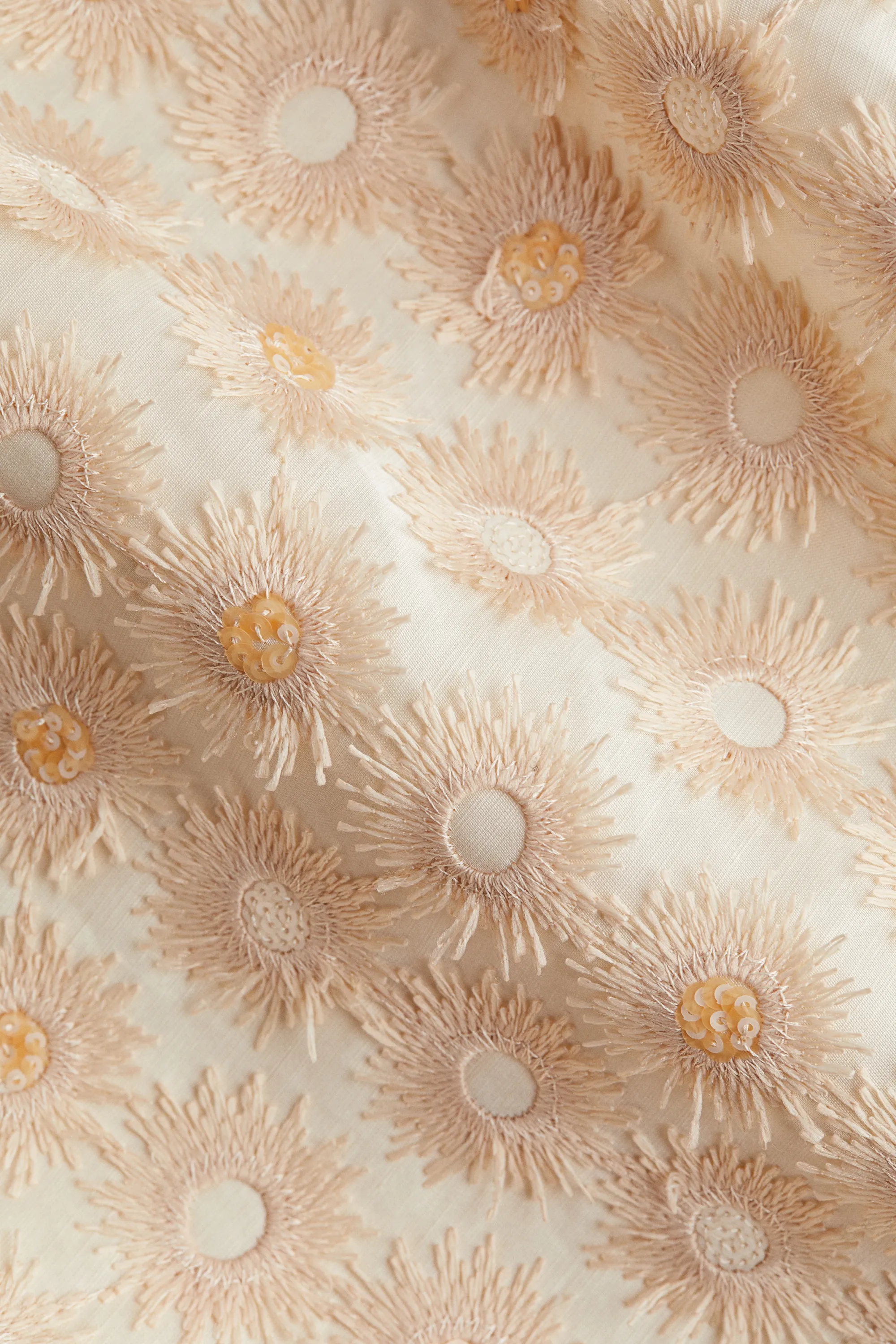 Top avec applications - Beige clair