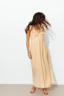 Robe longue irisée Femme — photo 3
