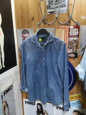 Chemise en jean Massimo Dutti — photo 1