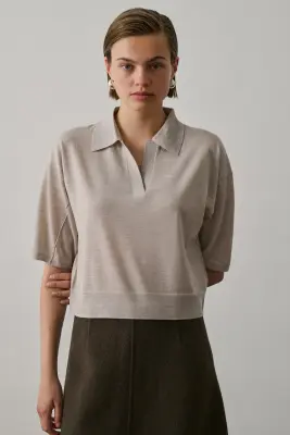 POLO ELTON BLANC CASSÉ — photo 2