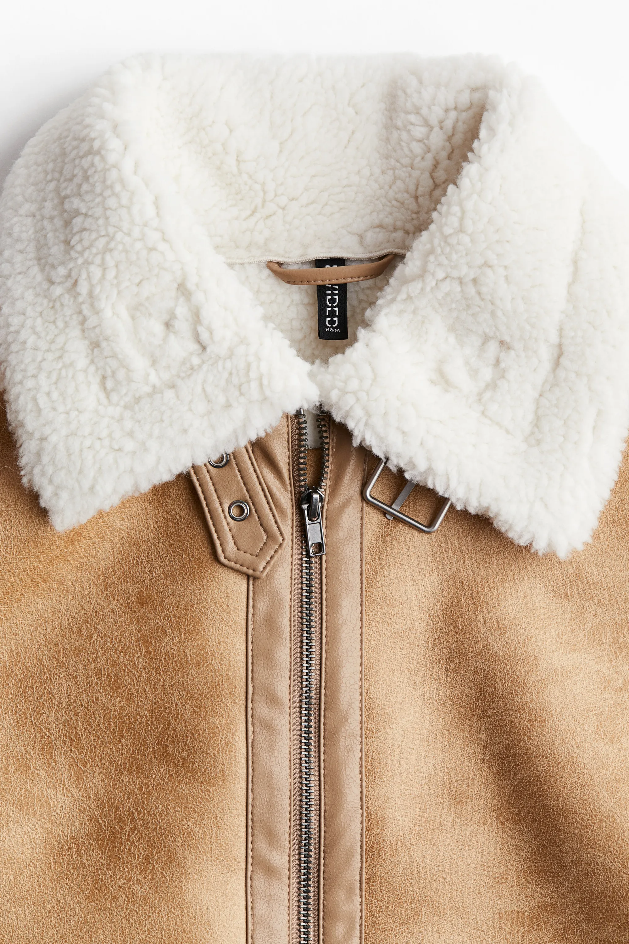 Veste sans manches double face - Beige