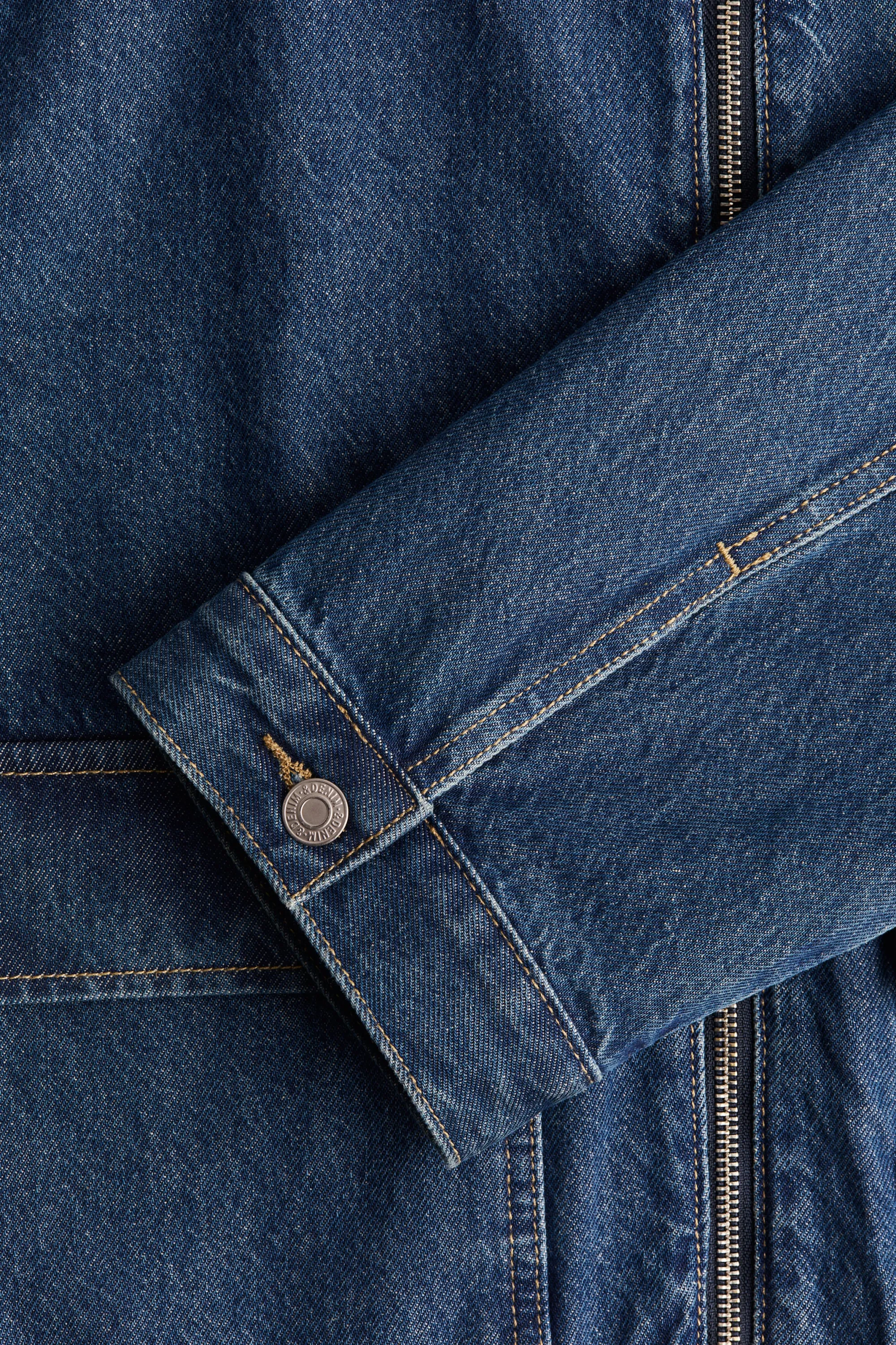 Veste en denim - Bleu denim foncé