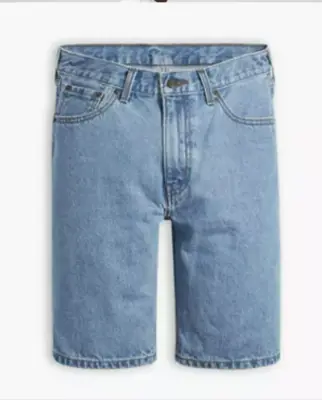 LEVIS  LOOSE SHORT 469 Bleu ciel — photo 5