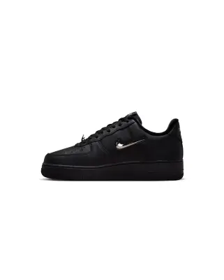 W Air Force 1 '07 Black Metallic Silver — photo 3