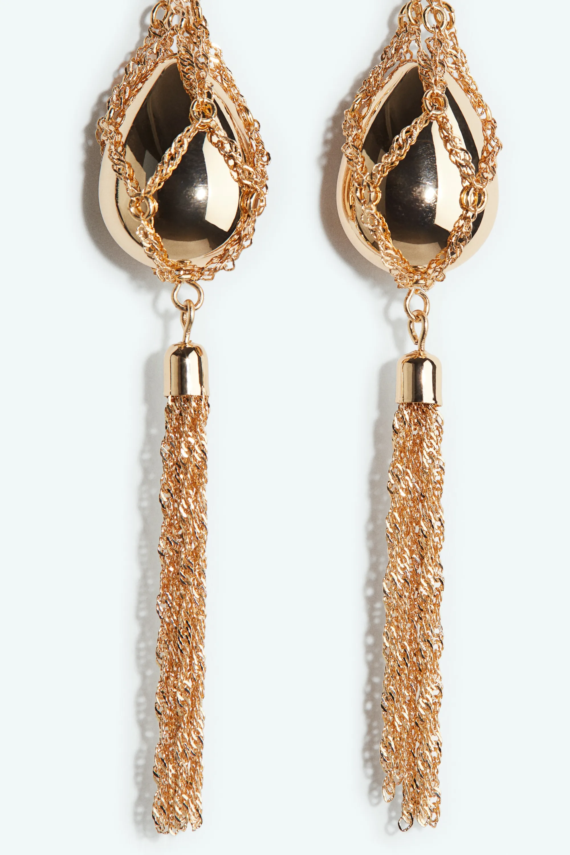 Boucles d'oreilles à glands - Doré